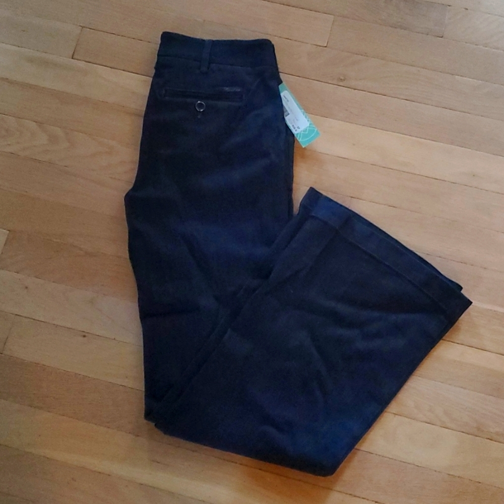 Level 99 Jessa Wide Leg Denim Trouser